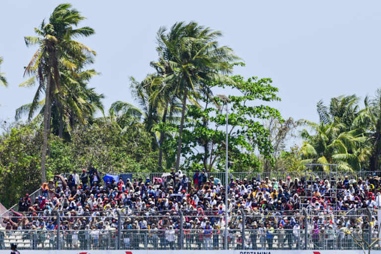 Die Fans in Mandalika erlebten einen heißen Grand Prix