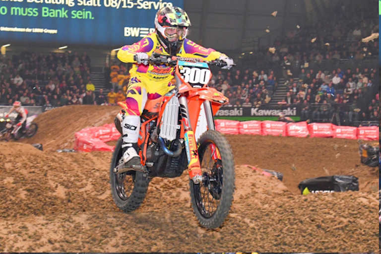 Noah Ludwig begeisterte die Fans in der Halle