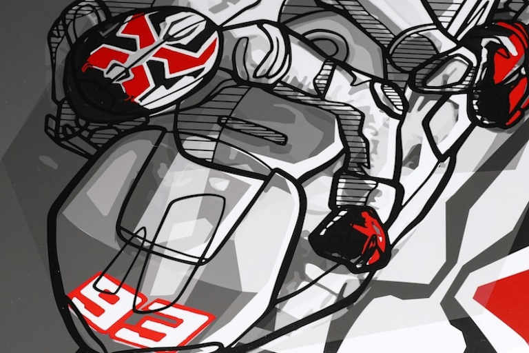 Die Debütsaison 2013 als Leitmotiv der Marc-Marquez-Kunst