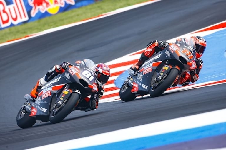 Erfolgreiches Intact-GP-Duo: Senna Agius (#81) und Manuel Gonzalez (#18)