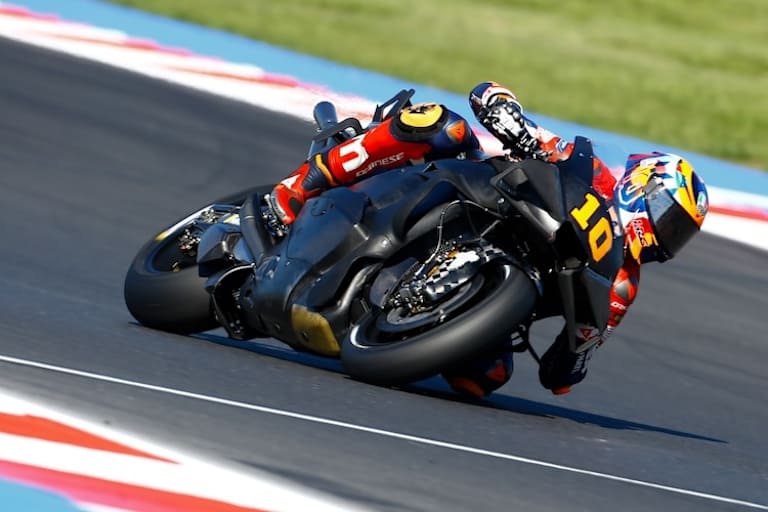 Hat sich eingeschossen auf die RC213V: Luca Marini