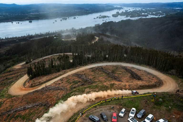 Interessante Streckenverläufe nahe der Pazifik-Küste: Die Rallye Chile