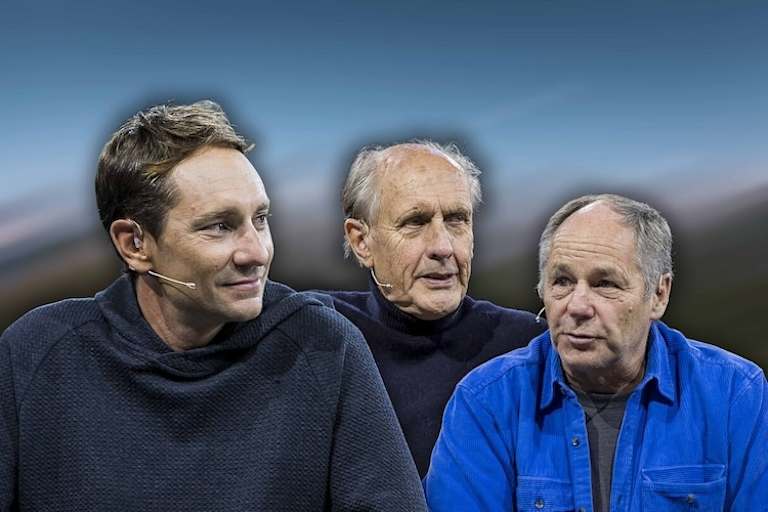 Lauda, Stuck und Berger (v.l.)