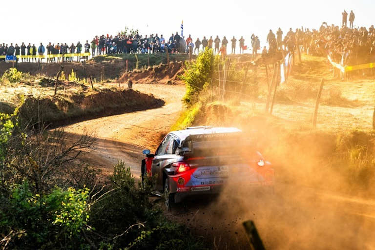 Hyundai-Pilot Ott Tänak führte die Rallye Chile souverän an, als ein Motorschaden das Aus auf der letzten WP bedeutete