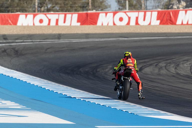 Lukas Tulovic zog sich in Jerez anständig aus der Affäre