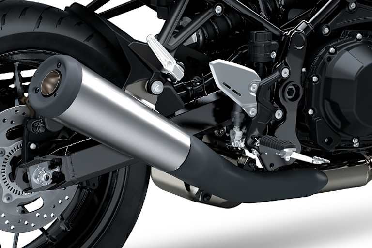 Neuer Endschalldämpfer im Megaphon-Design