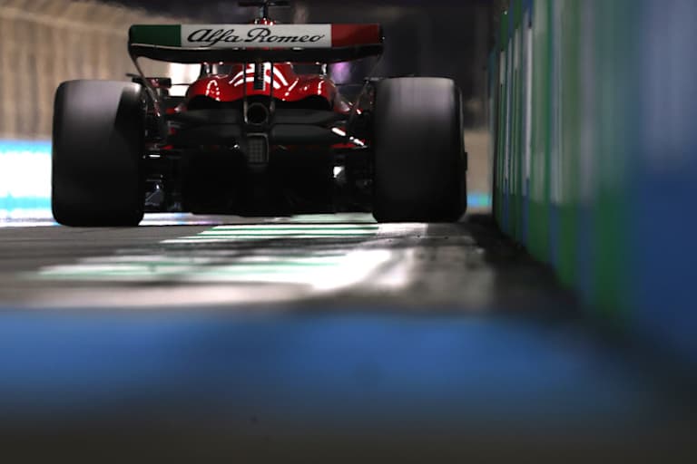 Beim Alfa Romeo von Valtteri Bottas war der Wurm drin