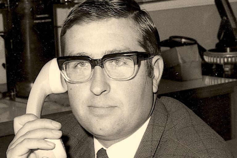 Ammerschläger 1969 als NSU-Ingenieur mit 32 Jahren