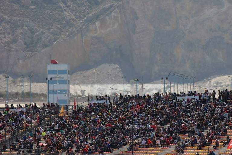 Die Tribünen in San Juan waren gut besucht