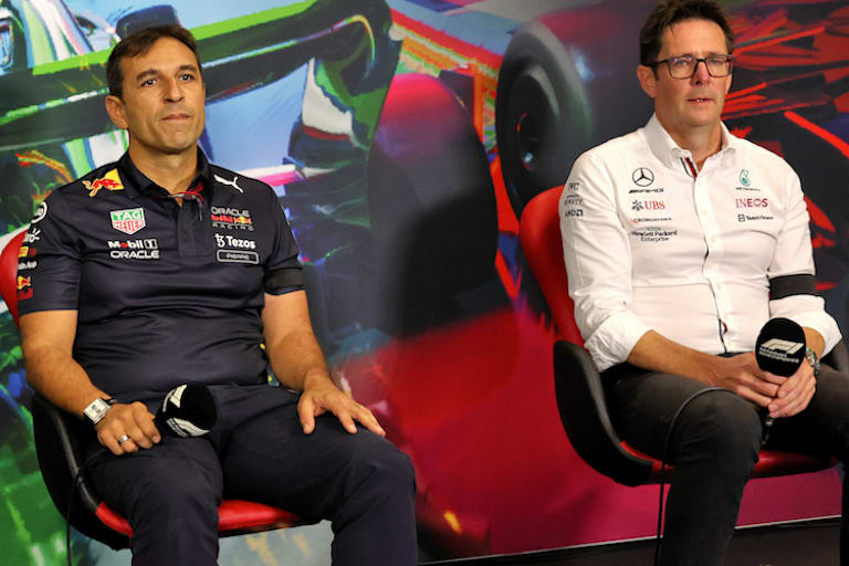 Pierre Waché und Andrew Shovlin