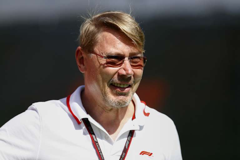 Mika Häkkinen 2022 in Spanien