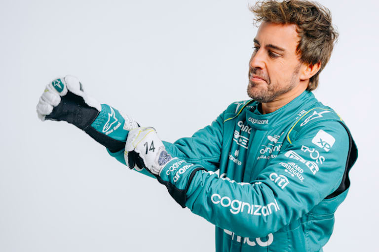 Fernando Alonso ist voller Tatendrang