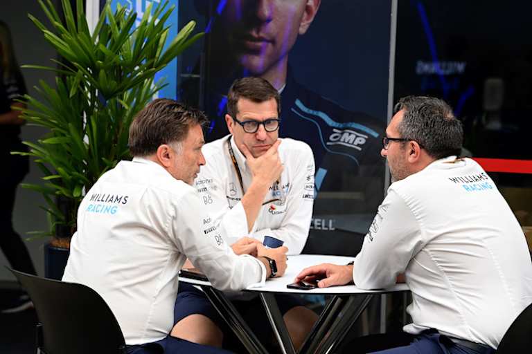 Jost Capito (links) und FX Demaison (Mitte)