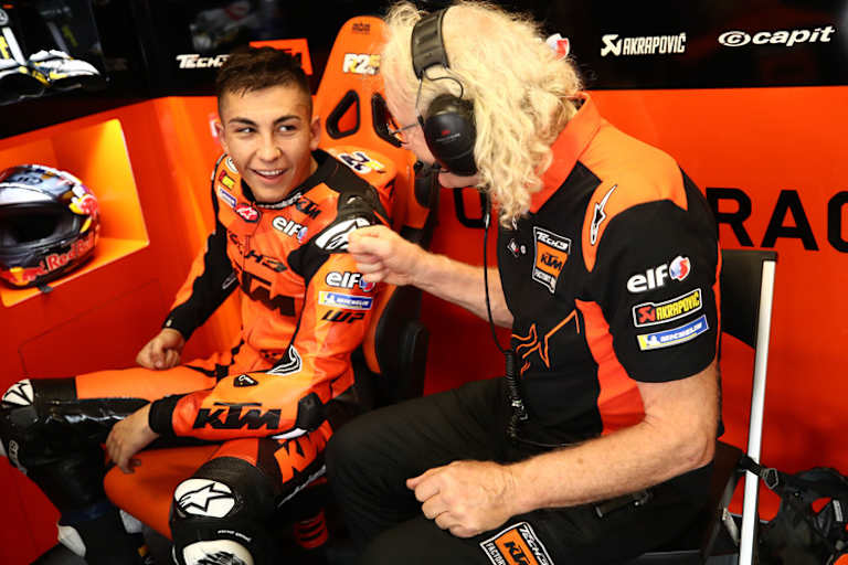 Der Spanier arbeitete in Misano erstmals mit Guy Coulon