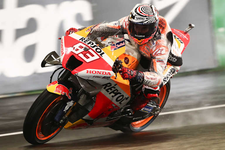 Marc Márquez wird am Sonntag von Pole losfahren