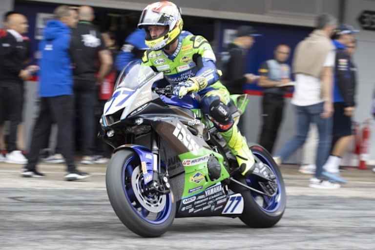 Die Öko-Yamaha von Ten Kate ist schnell