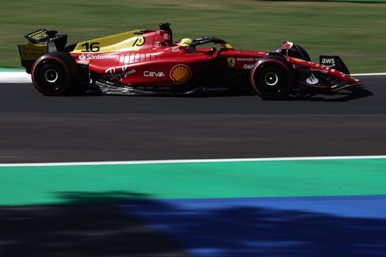 So fuhr Ferrari 2022 in Monza