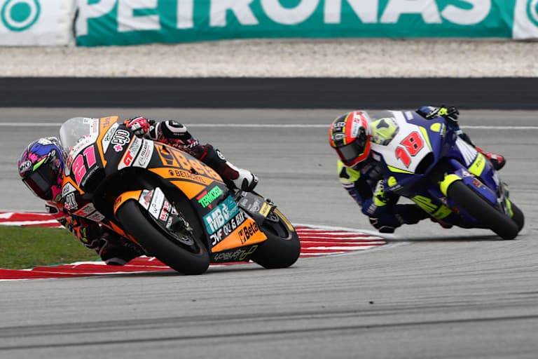 Der Boscoscuro-Fahrer kämpfte lange Zeit mit Manuel Gonzalez