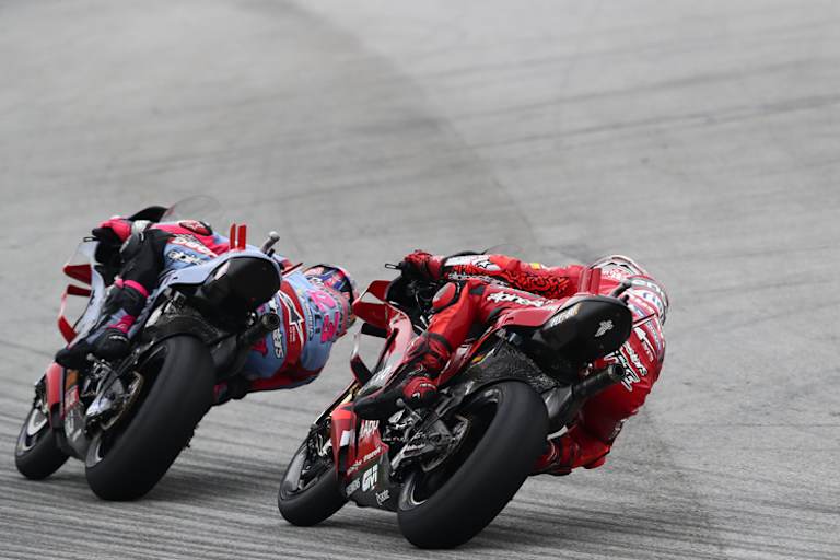 Auf der Strecke begegneten sie sich in diesem Jahr häufig