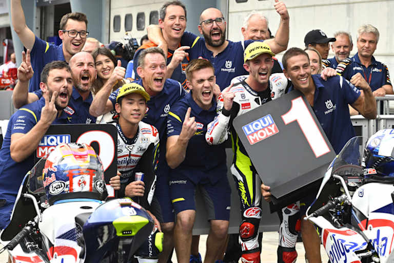 John McPhee gewann vor Ayumu Sasaki in Sepang