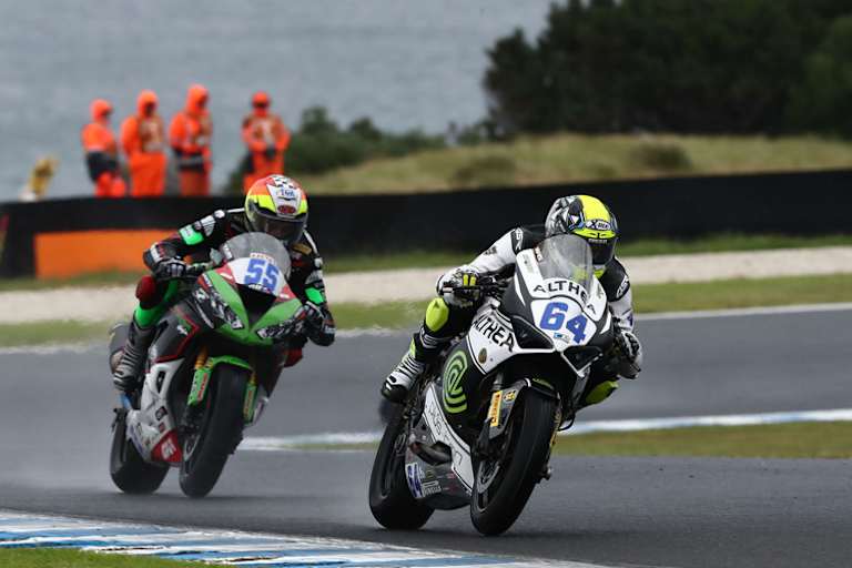 Am Samstag führte er das Rennen zeitweise an