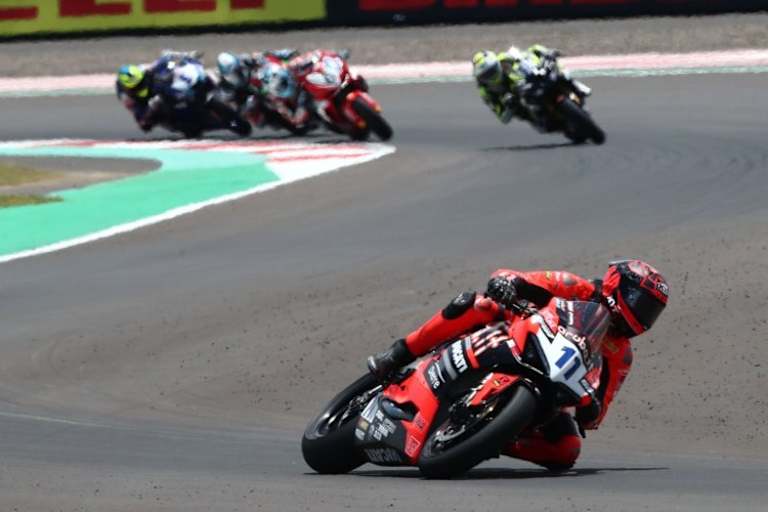 Im Rennen konnte sich Nicolo Bulega nicht so stark in Szene setzen wie noch in Australien