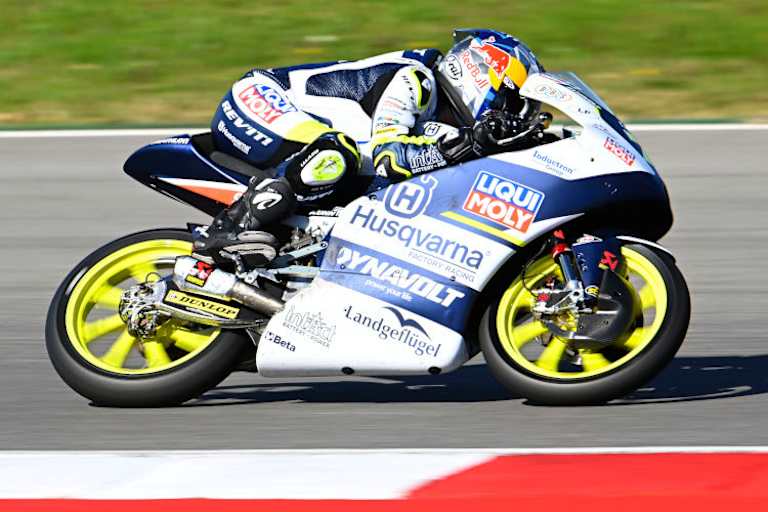 Husqvarna-Werksfahrer Ayumu Sasaki