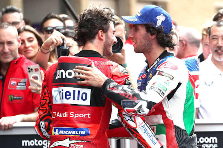 Die Top-2: Pecco Bagnaia und Alex Rins