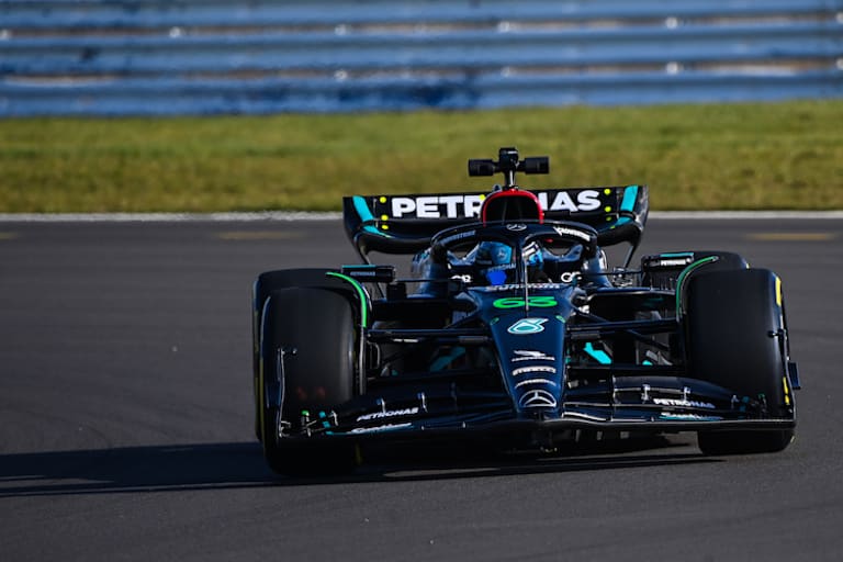 Das Wetter war Silverstone-typisch launisch