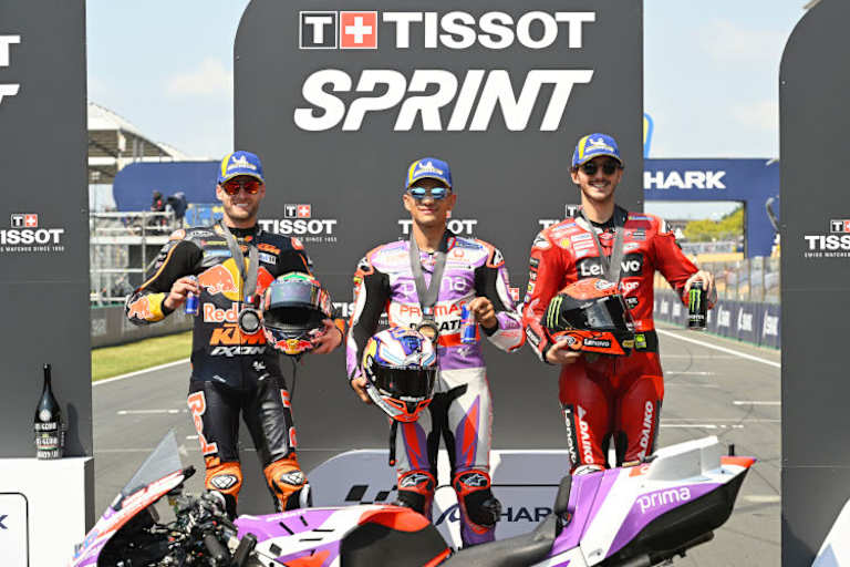 Die Top-3: Brad Binder, Jorge Martin und Pecco Bagnaia