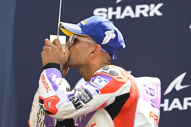 Jorge Martin feiert Platz 2 in Le Mans