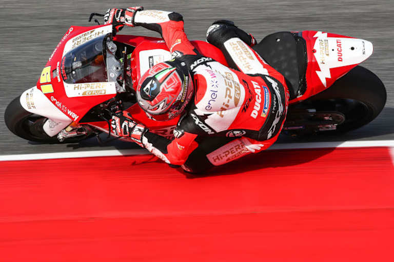 Alessandro Zaccone fährt auch 2024 in Tech3-Farben