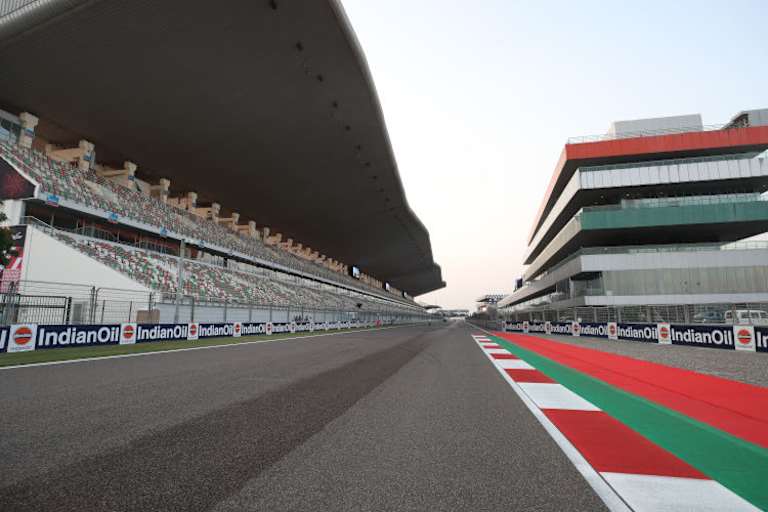 Es ist angerichtet für den «IndianOil Grand Prix of India»