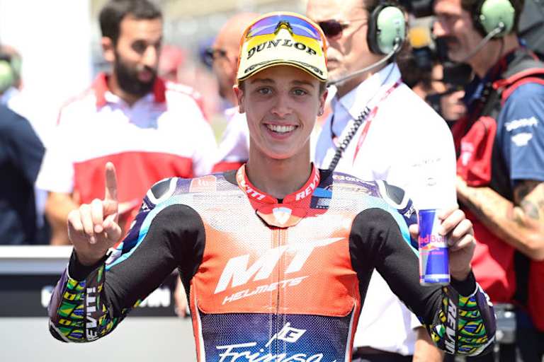 Diogo Moreira (19) ist ein GP-Sieger