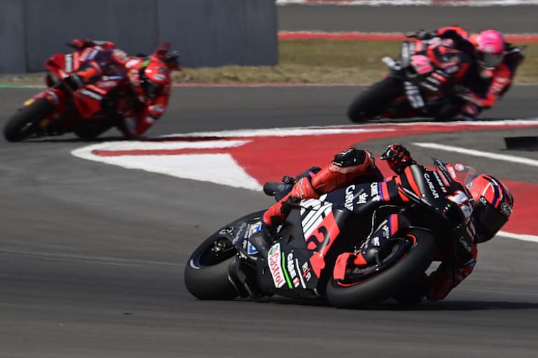 Maverick Viñales sammelte am Sonntag in Mandalika wieder Führungkilometer 