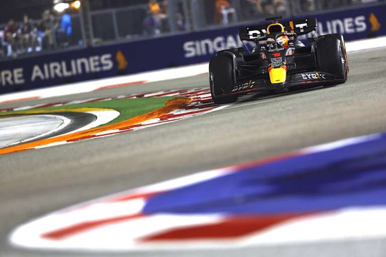 Max Verstappen in Singapur