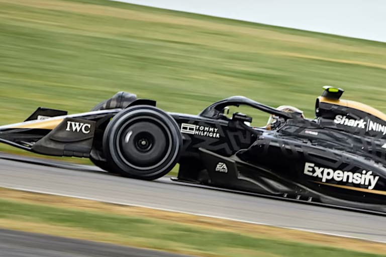 Der fiktive Formel-1-Rennwagen von APX GP