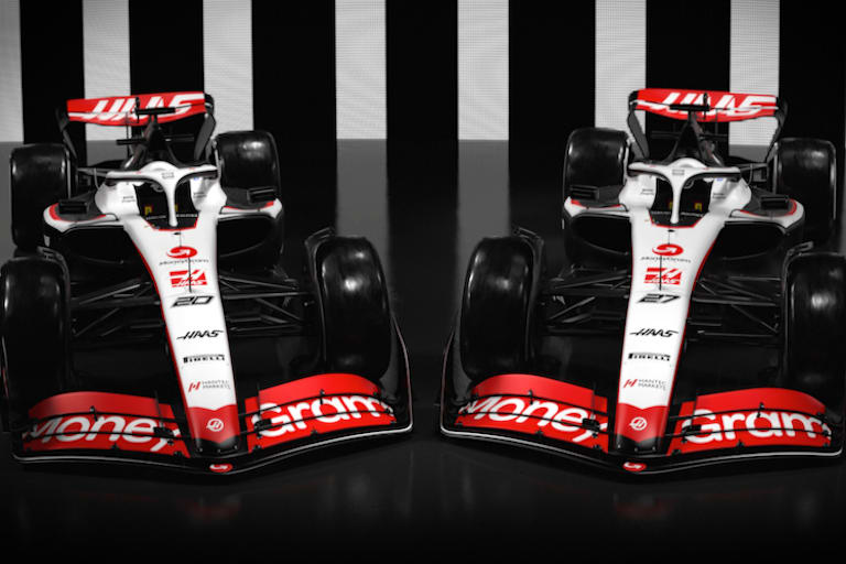 Die Autos von Hülkenberg und Magnussen