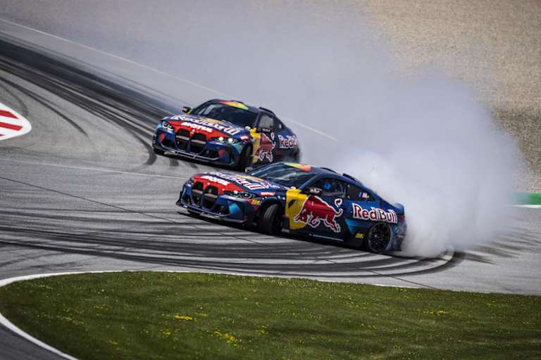 Die Red Bull-Driftbrothers, Elias und Johannes Hountondji