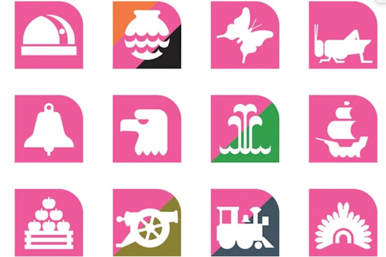 Die Piktogramme der STC Metro