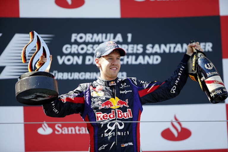Sebastian Vettel gewann vor zehn Jahren auf dem Nürburgring den Grossen Preis von Deutschland