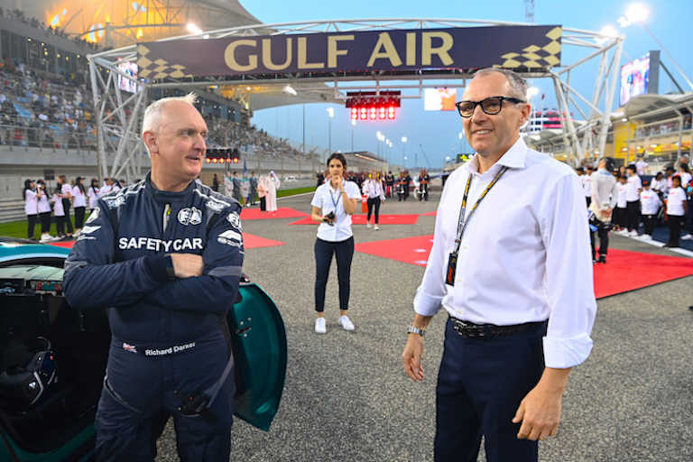 Stefano Domenicali (rechts)