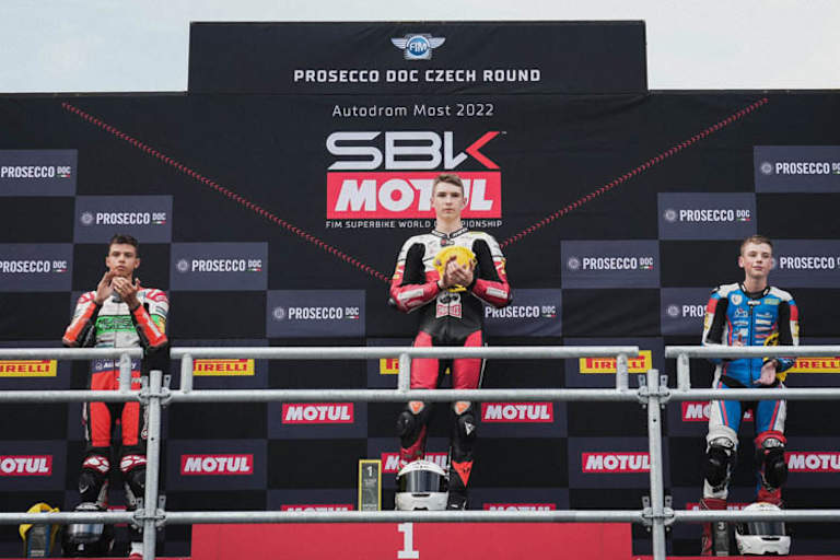 Valentino Herrlich (re.) wird Dritter