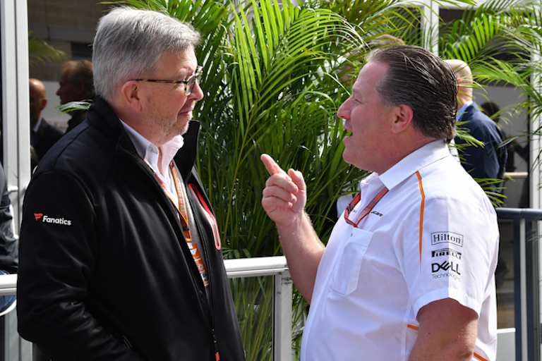 Ross Brawn und Zak Brown