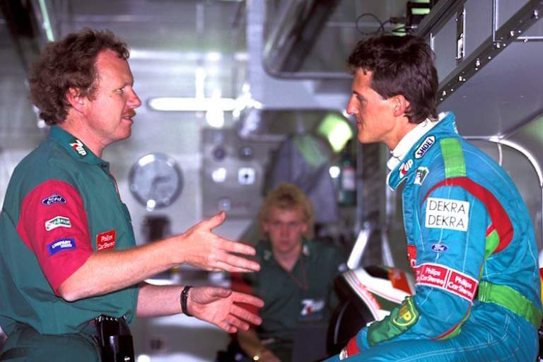 Trevor Foster und Michael Schumacher