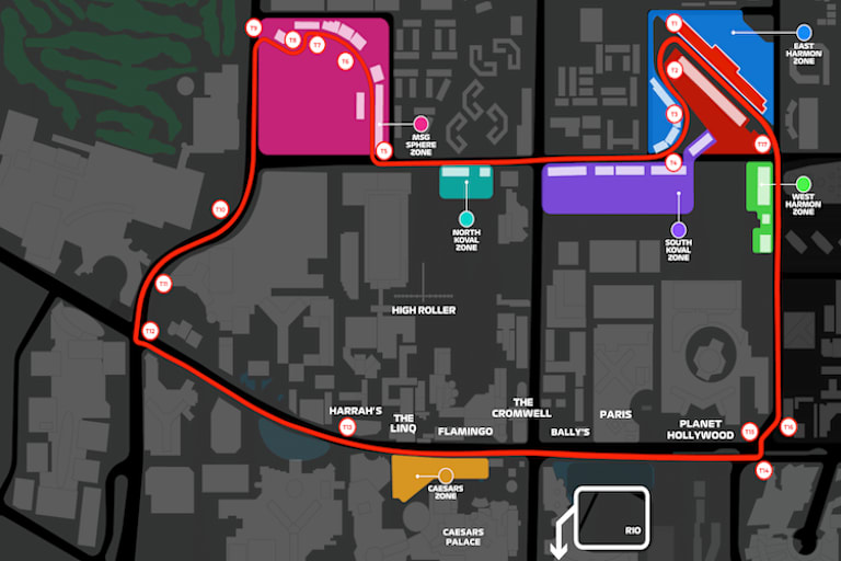 Der Las Vegas Strip Circuit