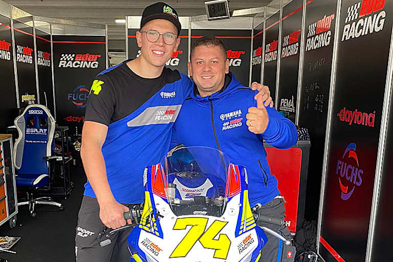 Amir Osmanovic (re.) ist einer von Lambings neuen Unterstützern