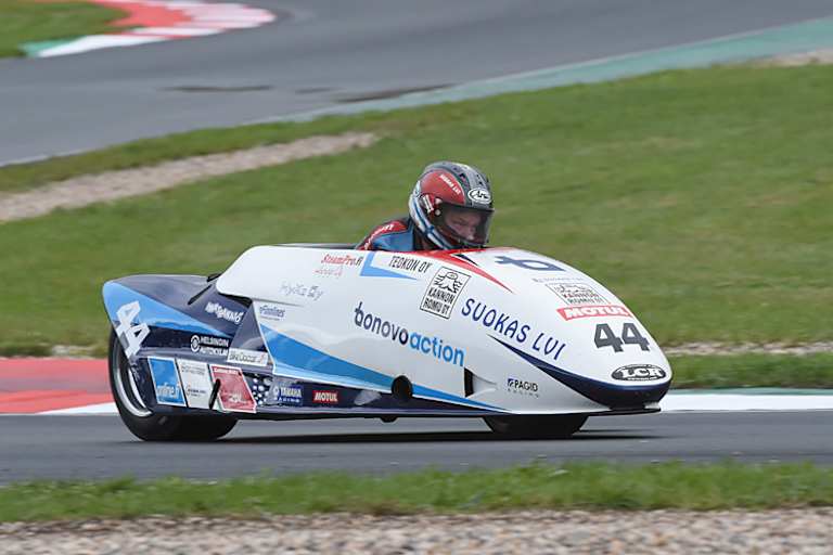 Pekka Päivärinta: Vollste Konzentration beim Trainingsschnellsten für das IDM Finale in Oschersleben