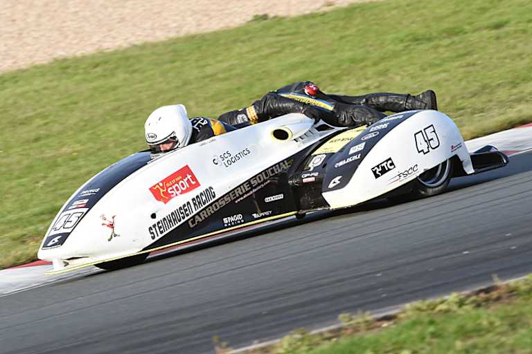Harry Payne/Callum Crowe beim Sidecar-Festival in Oschersleben 2022