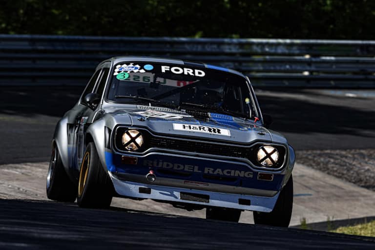  Heinz Schmersal, Lance-David Arnold und Mike Stursberg gewannen die FHR-Wertung im Ford Escort Mk1 RS1600 